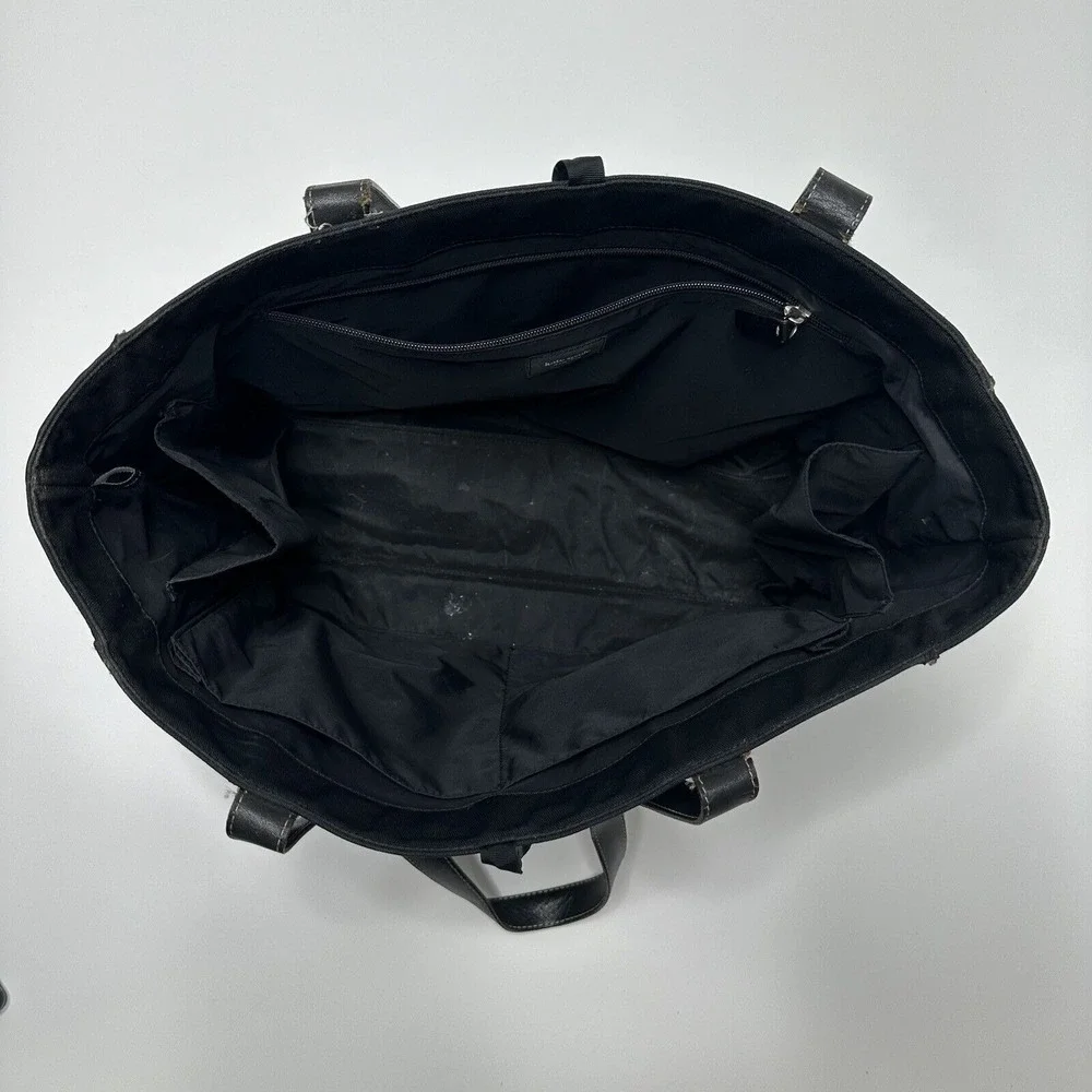 Vintage Black Kate Spade Baby Diaper Bag All-Occasion‎ Purse Ribbon Tie